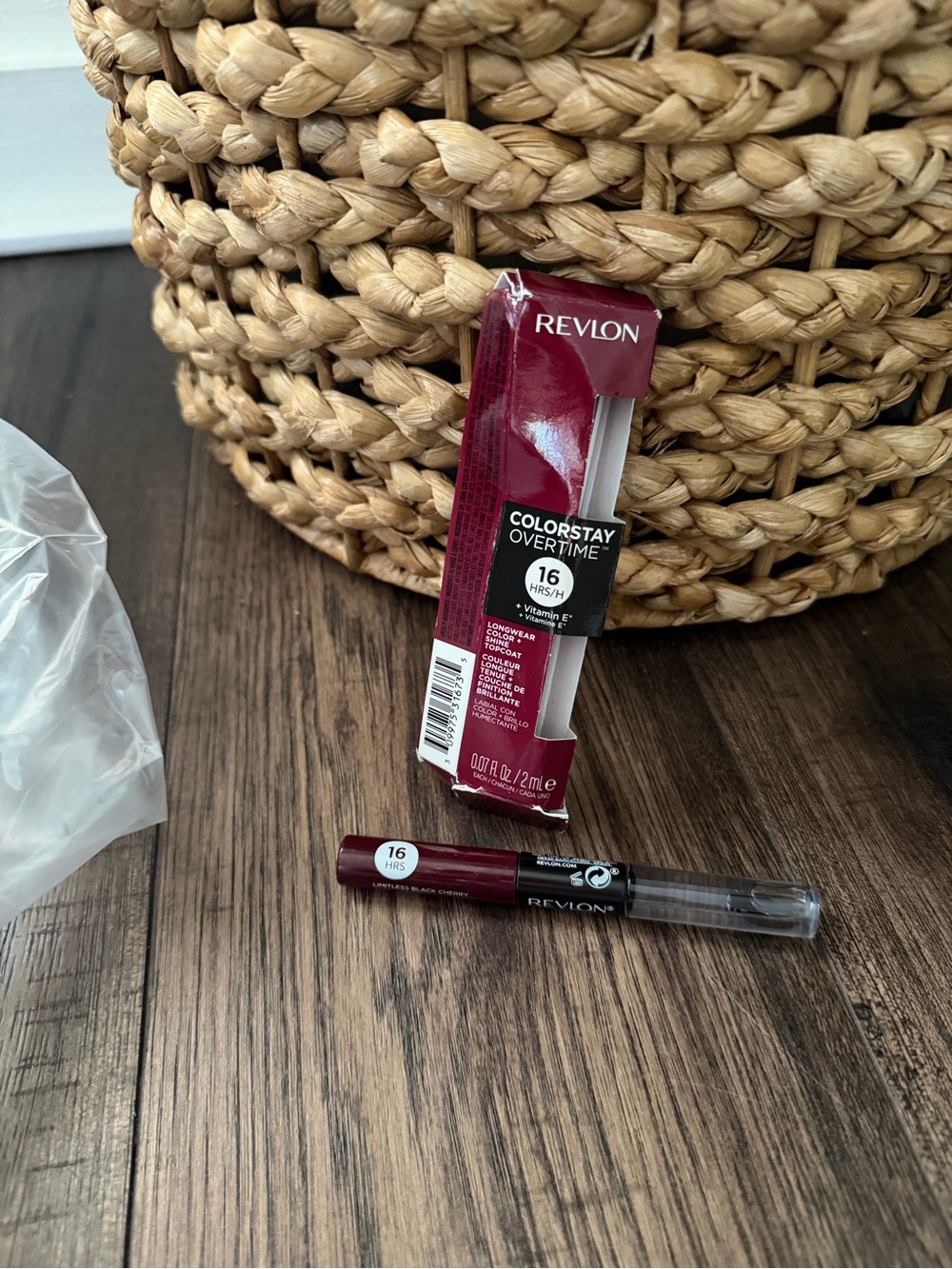 Revlon ColorStay Overtime Lipcolor,
500
Limitless Black Cherry, 0.07 fl oz new